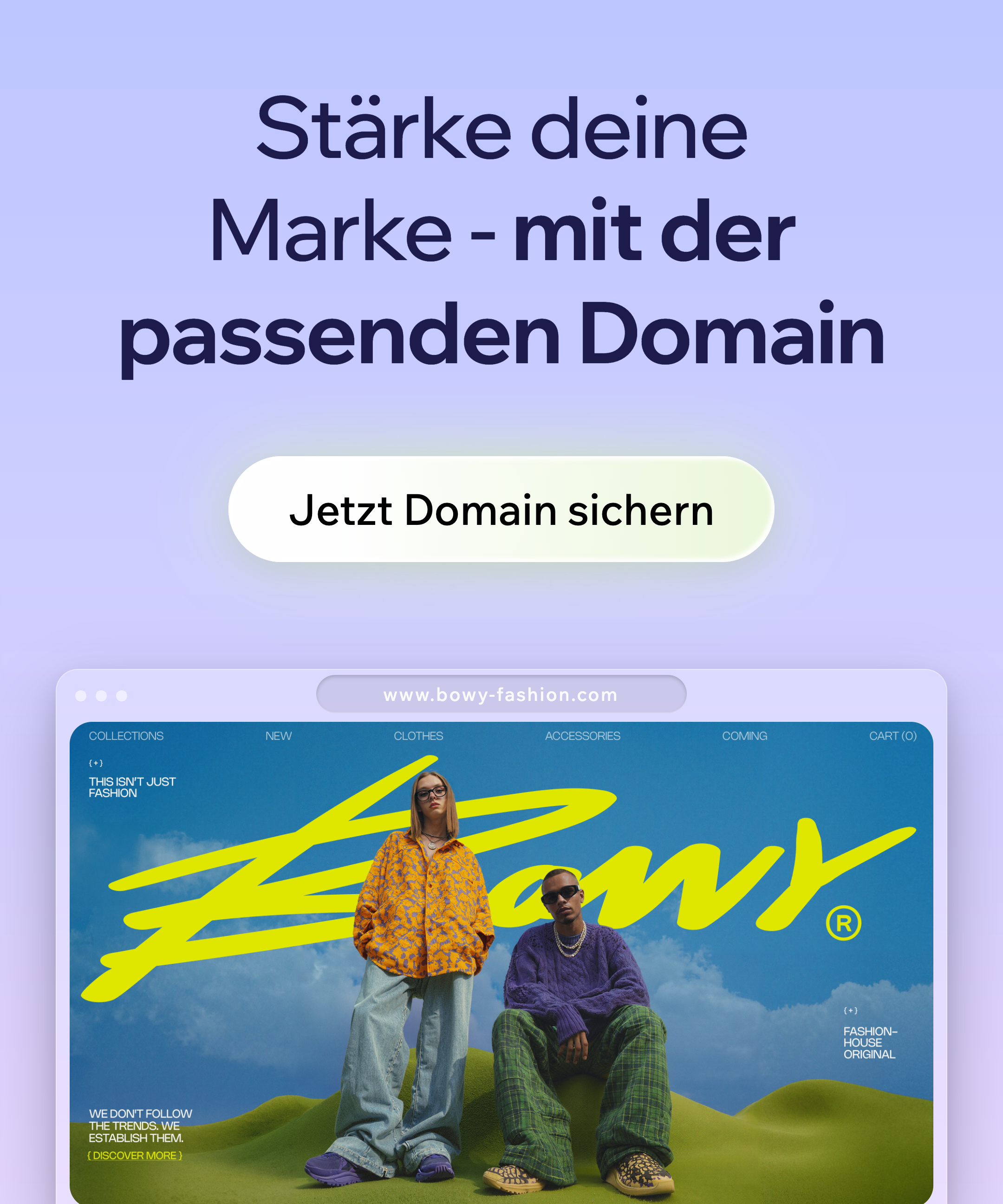 Wix Facebook ad