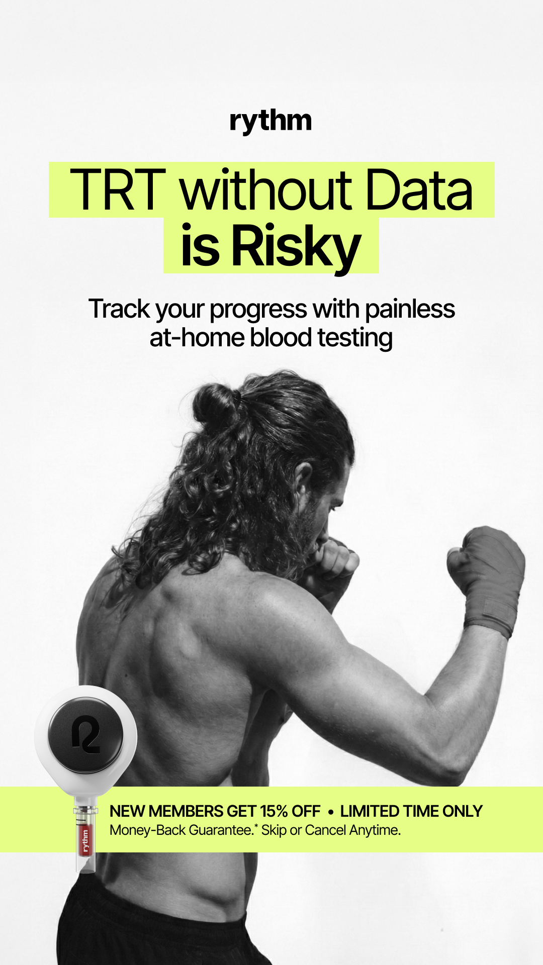 Rythm Health Facebook ad