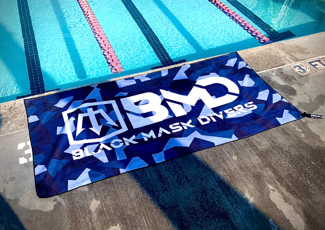 Black Mask Divers BMD Facebook ad: Trusted by Seasoned Rescue and Safety Divers.