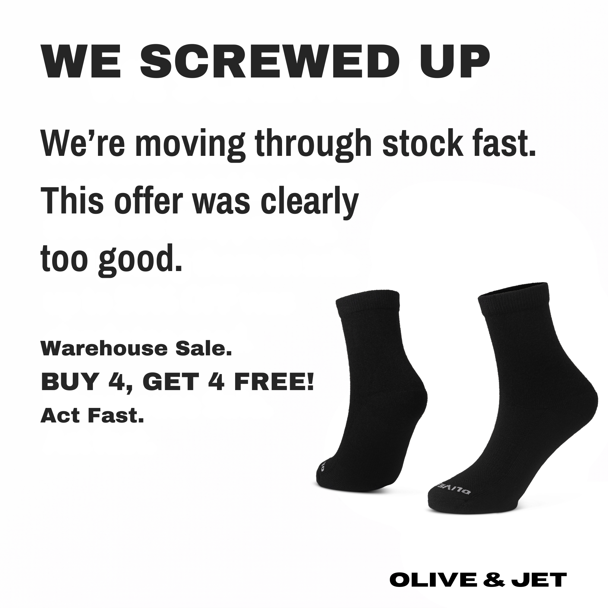Olive & Jet Facebook ad
