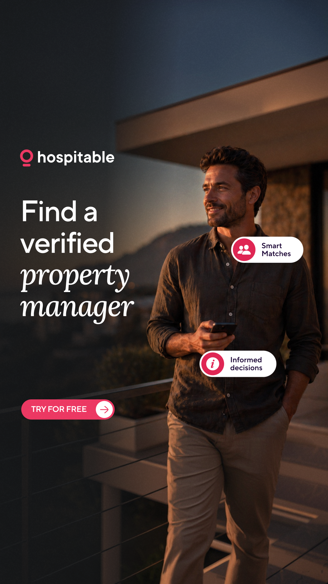Hospitable.com Facebook ad