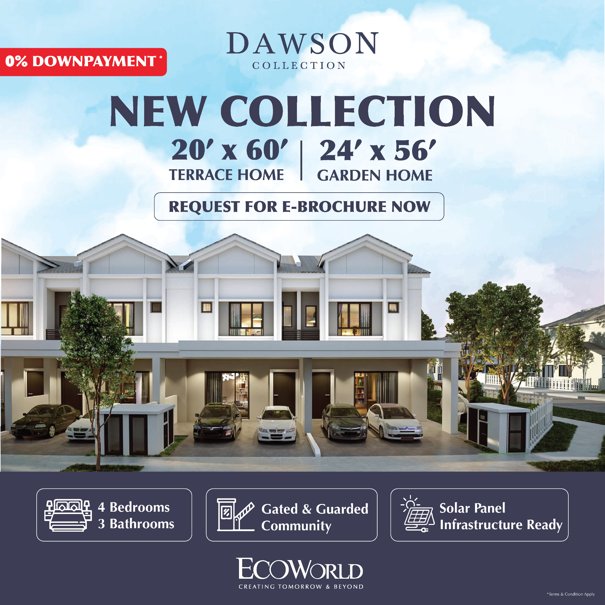 Eco Horizon at Penang Facebook ad: New Collection | Zero Downpayment