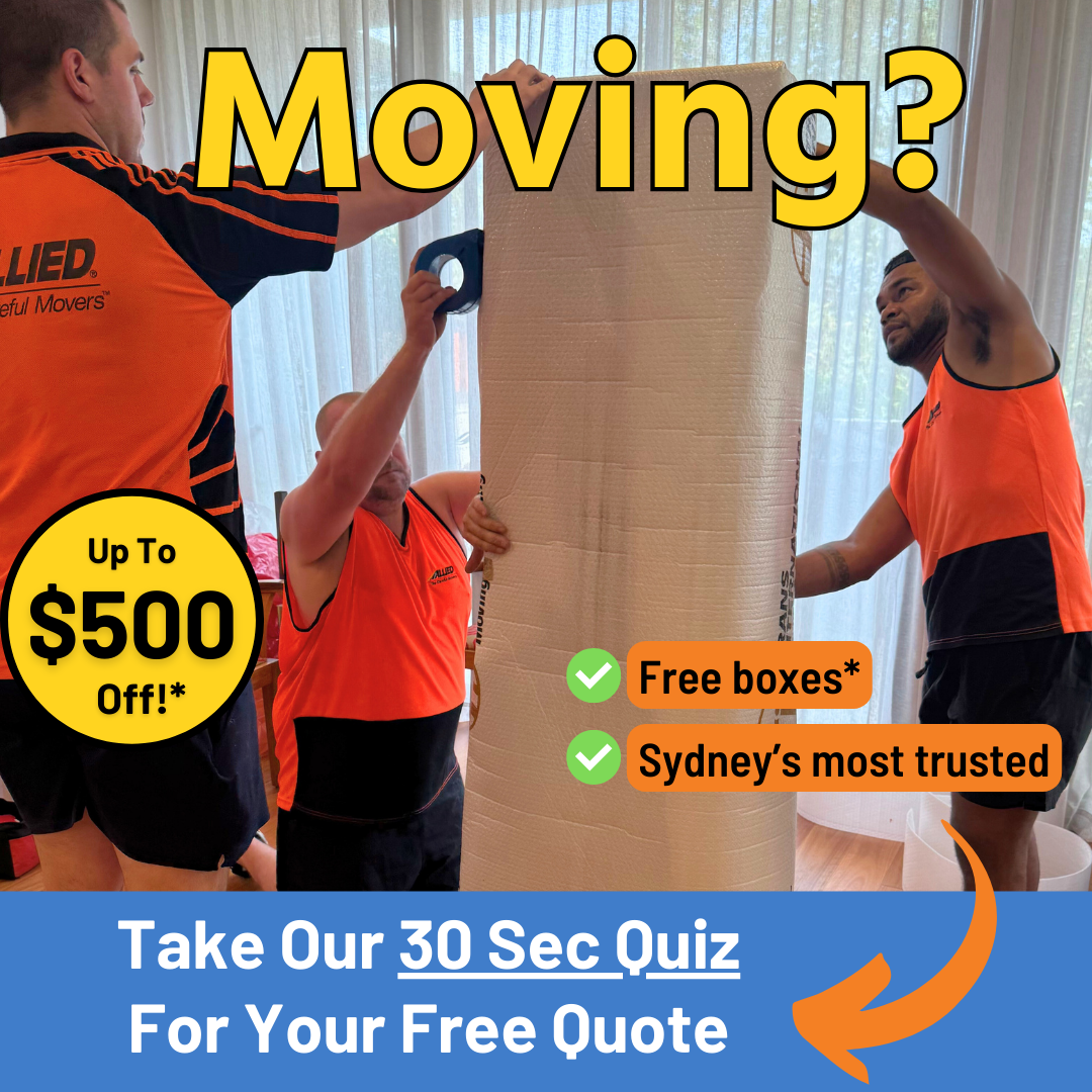 Allied Moving Services Sydney Local Facebook ad