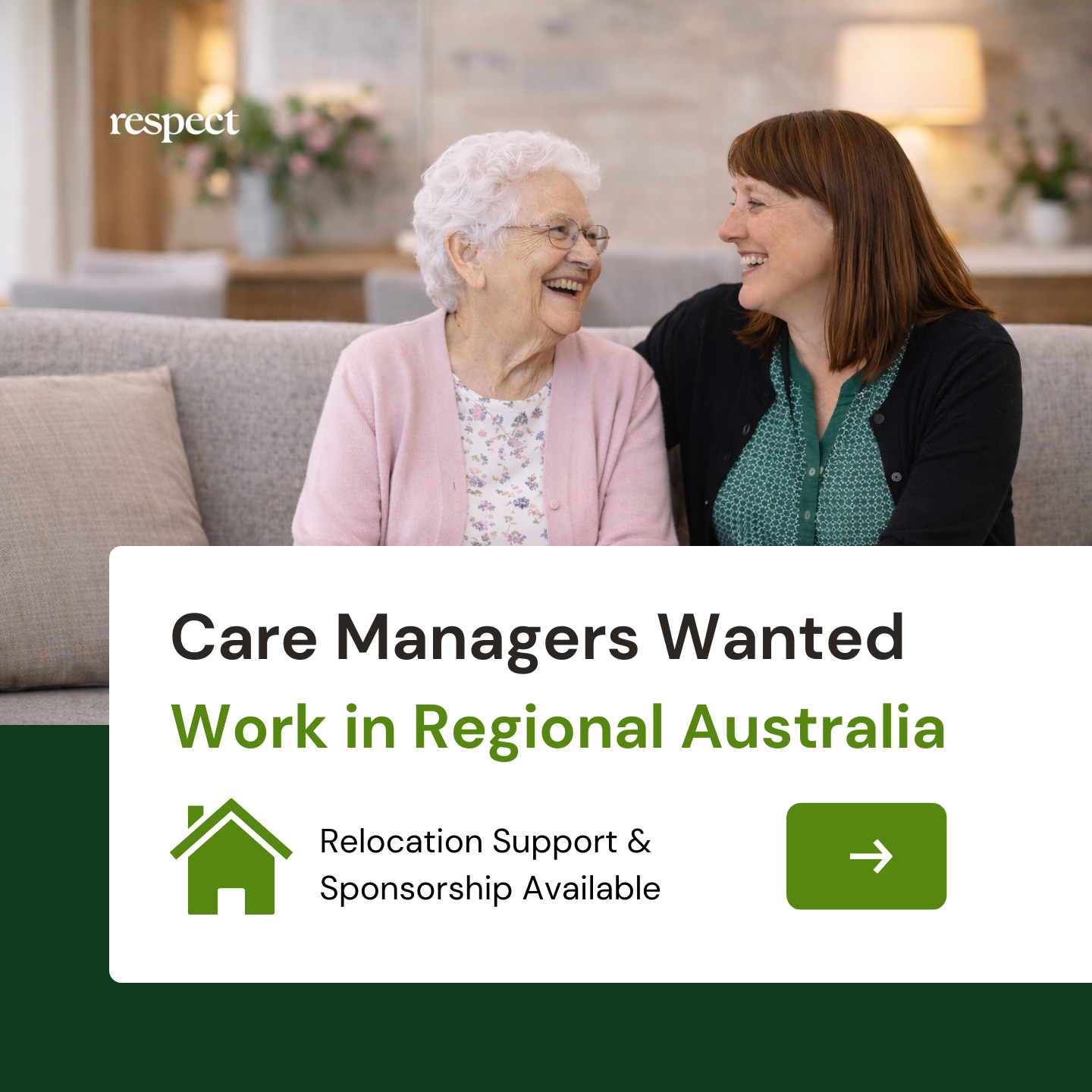 Respect Aged Care Facebook ad