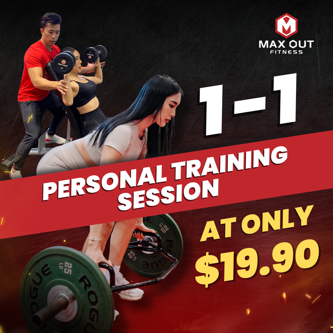 MAX OUT Fitness Facebook ad