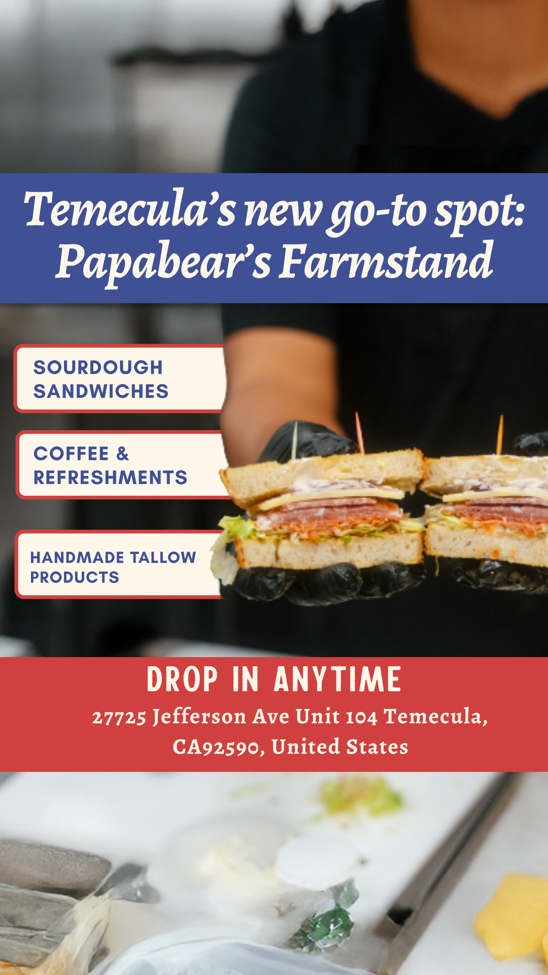 Papabear Naturals Facebook ad