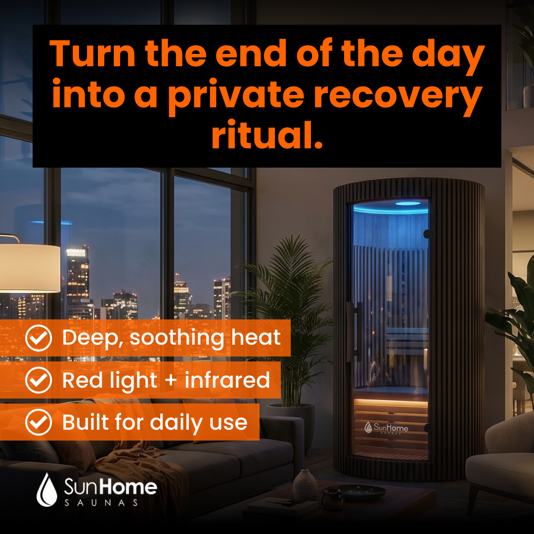 Sun Home Saunas Facebook ad