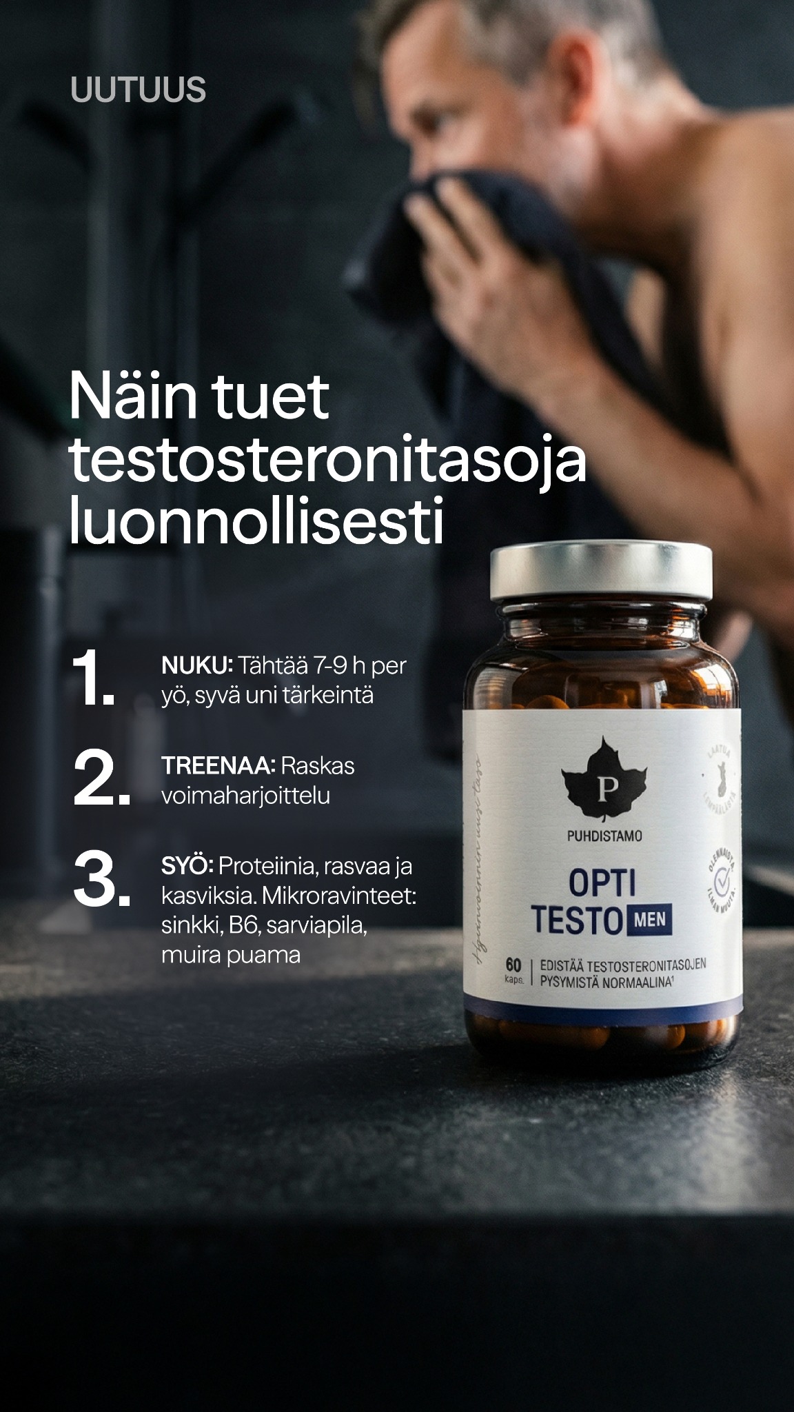 Puhdistamo Facebook ad from Feb 12, 2026