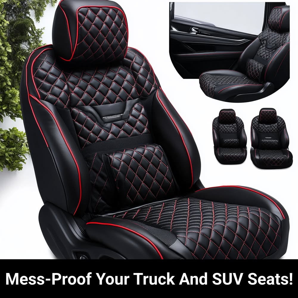 Thesearchhound Junctions Facebook ad: Discover Top Truck Seat Cover Picks For 2025.