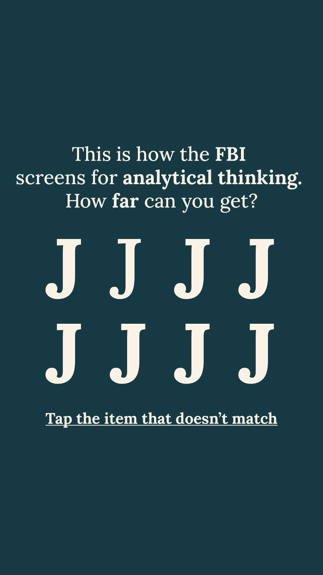 Brain Health Check Facebook ad