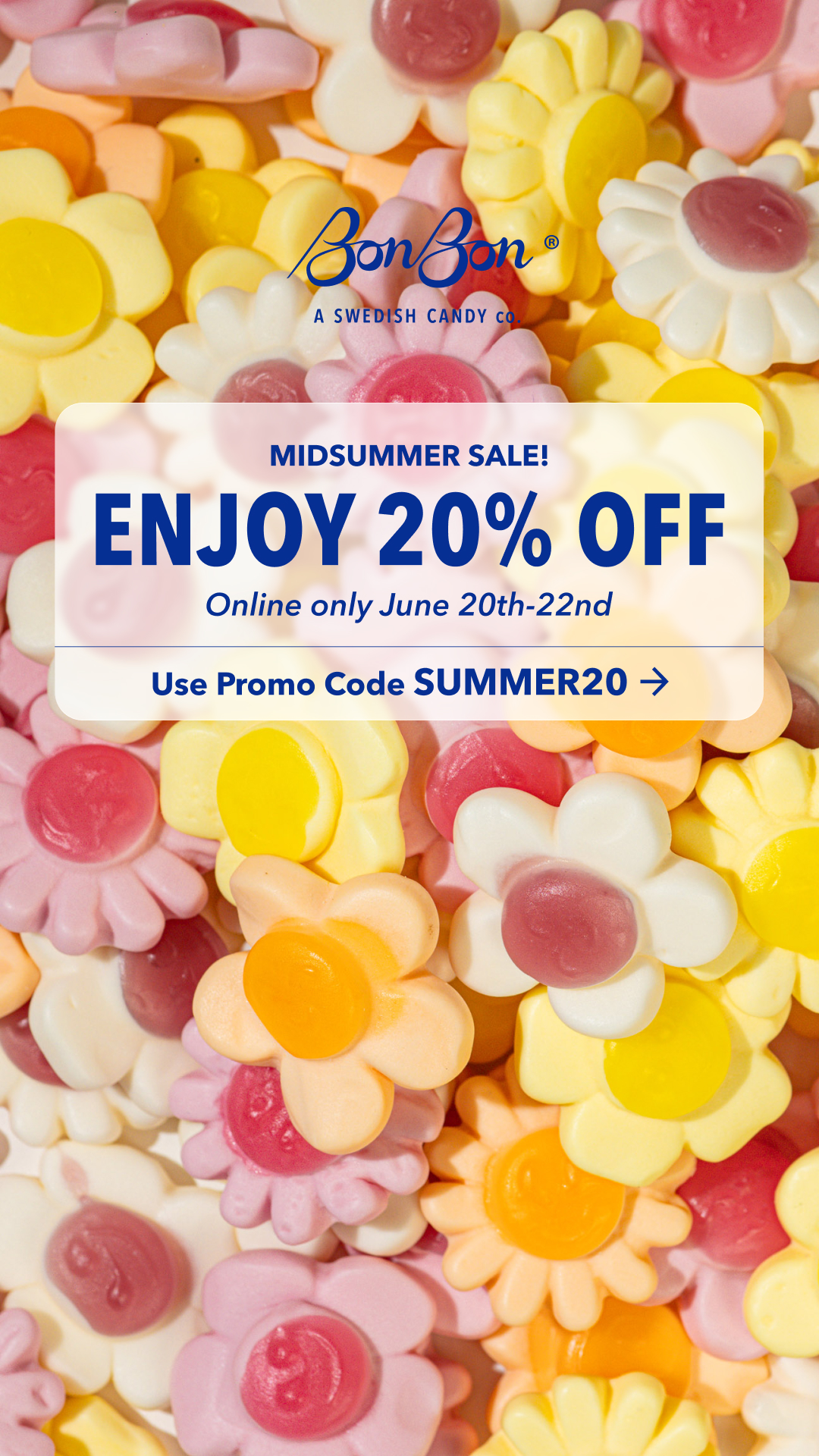 BonBon - A Swedish Candy Co. Facebook ad
