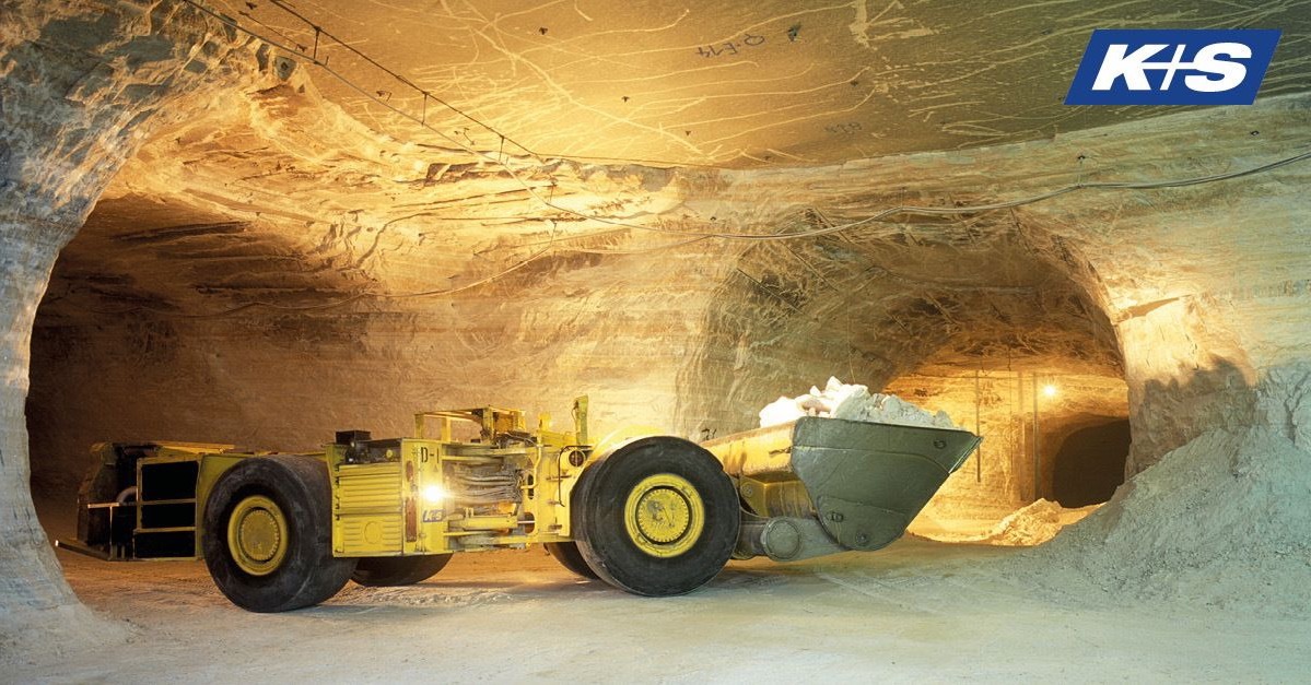 K+S Facebook ad: Follow us for exciting insights into underground mining.