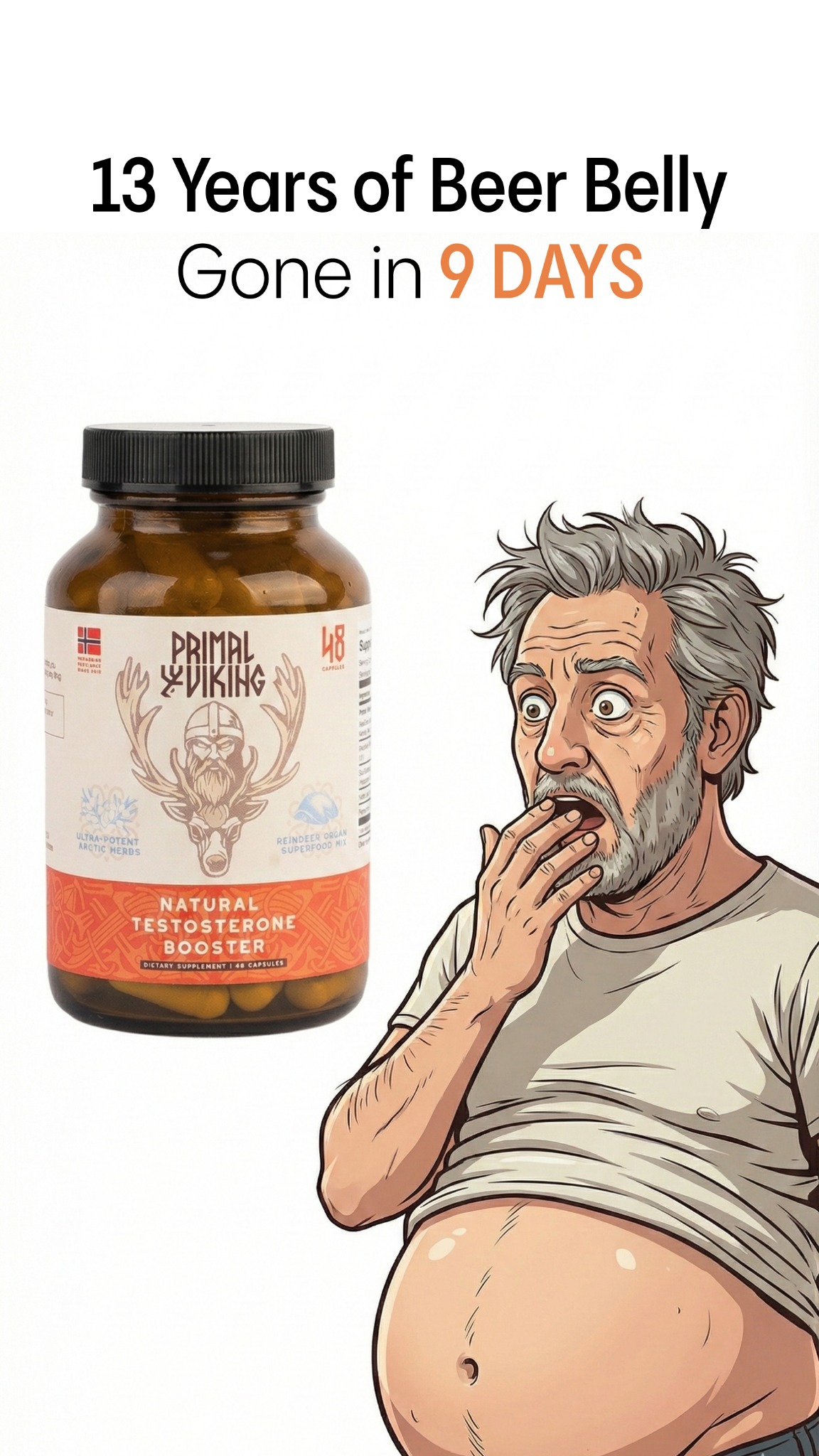 Primal Viking Facebook ad