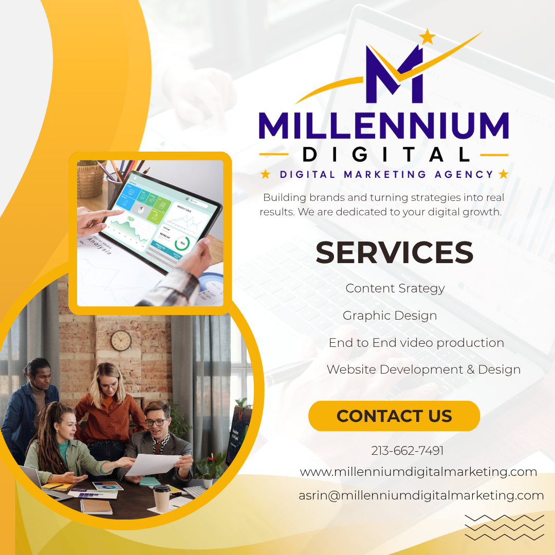 Millennium Digital Facebook ad: Not sure which services you might need for…