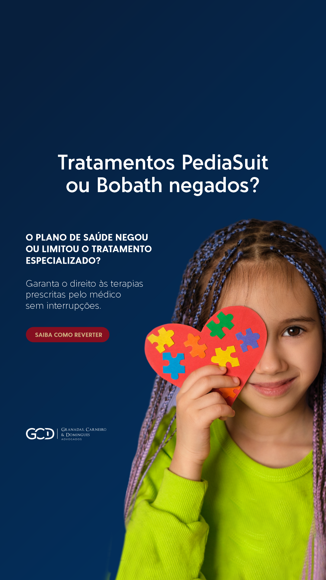 GCD Saúde - Direito Médico e da Saúde Facebook ad: Garanta o direito