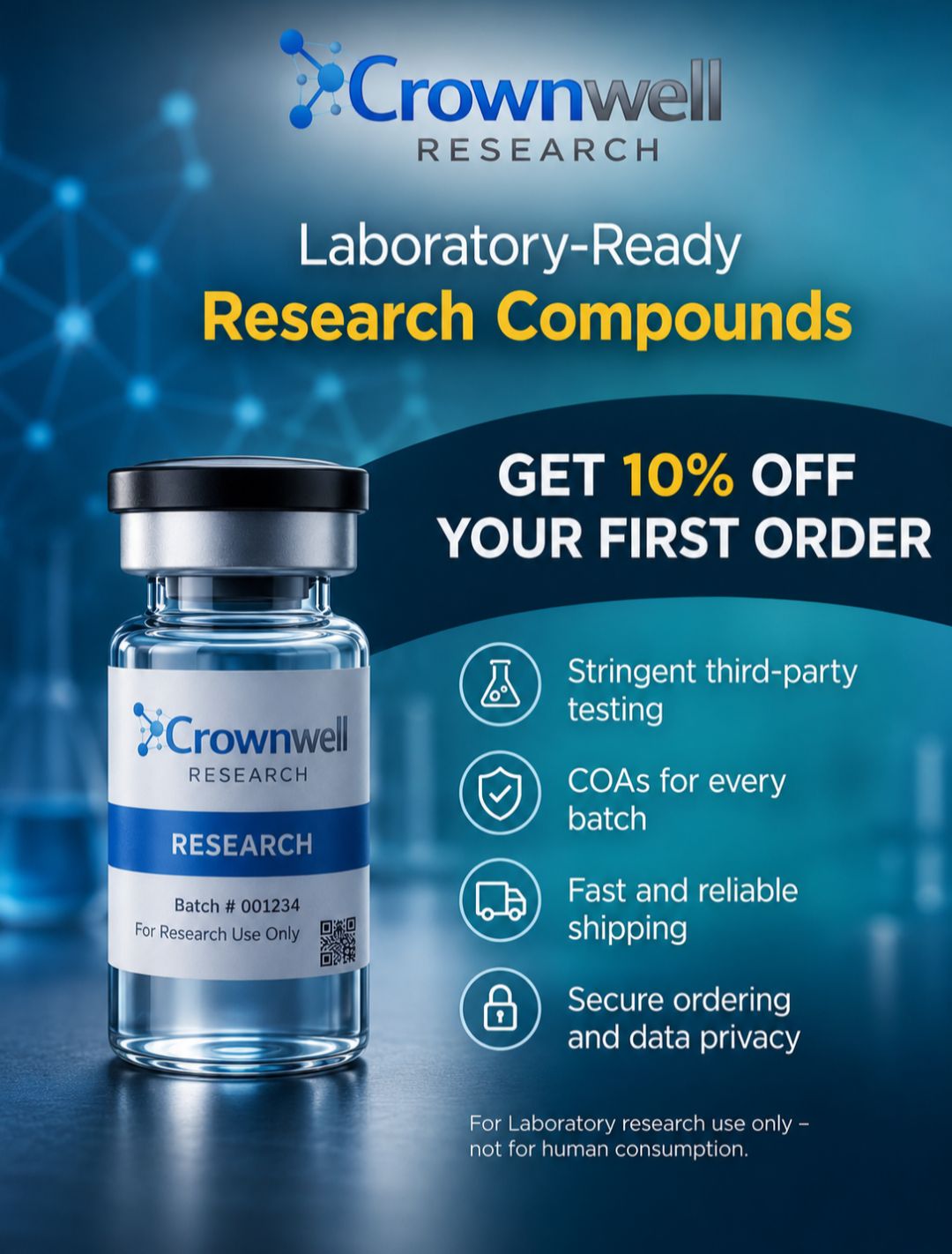 Crownell Research Facebook ad: Home - Crownwell Research