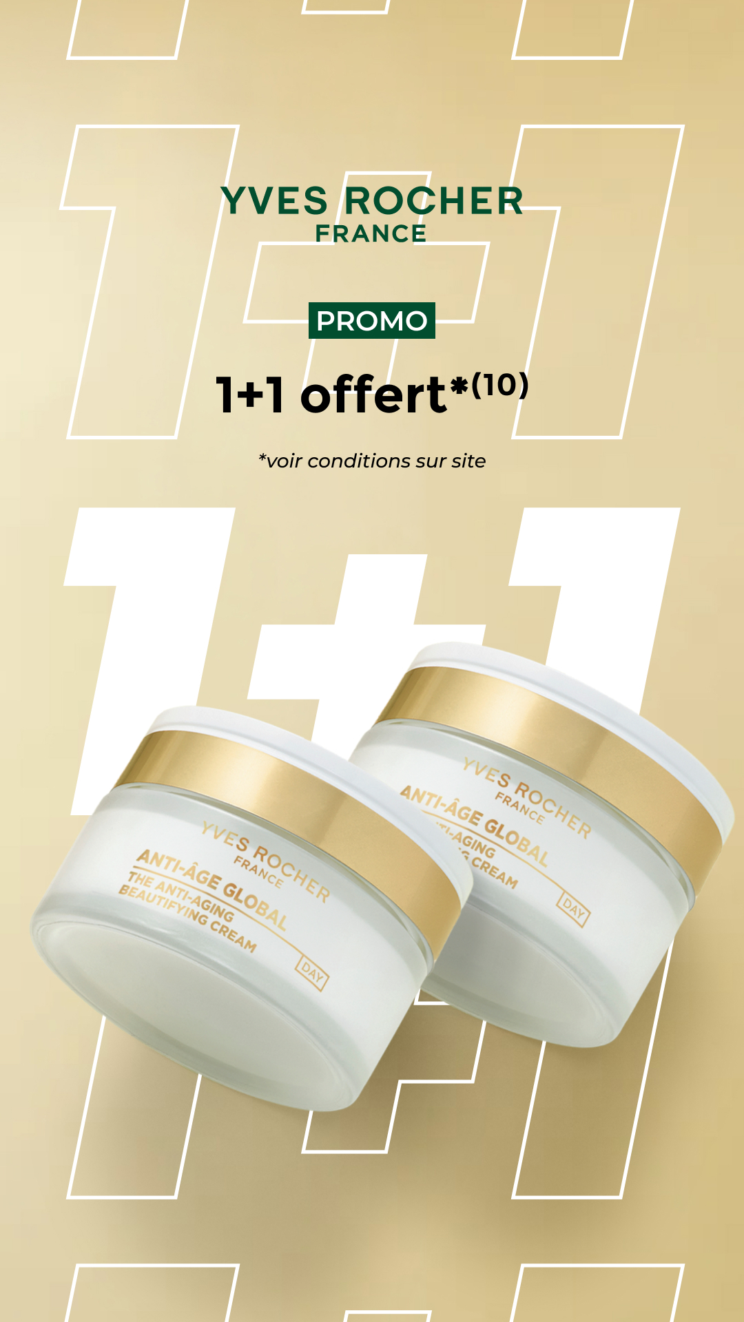 Yves Rocher Belgium Facebook ad from May 26, 2026