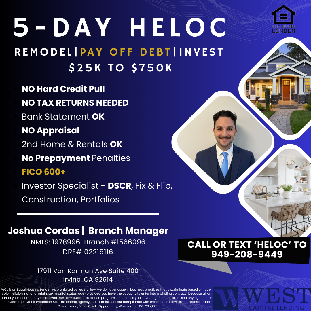Joshua Cordas Real Estate & Mortgage Broker Facebook ad: Remodel | Pay off Debt | Invest