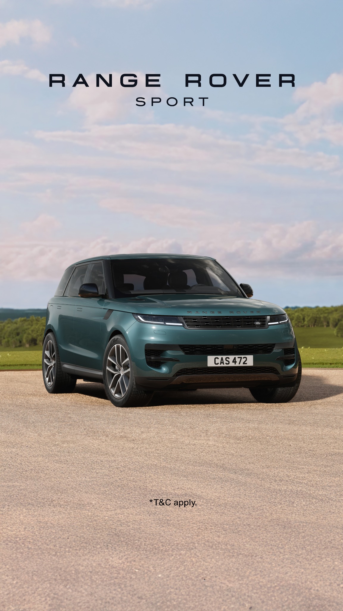 Range Rover Facebook ad