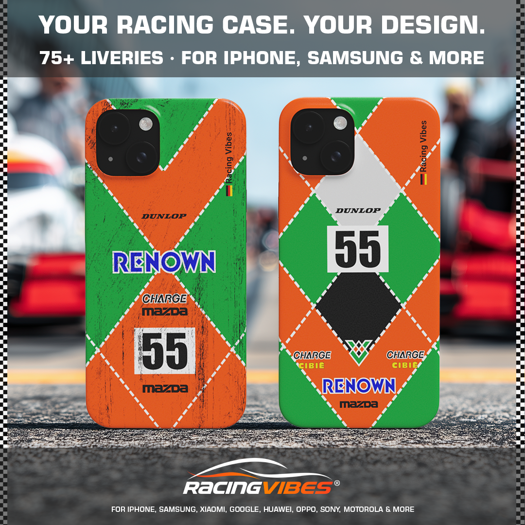 Racing Vibes Facebook ad: Your Racing Case.
