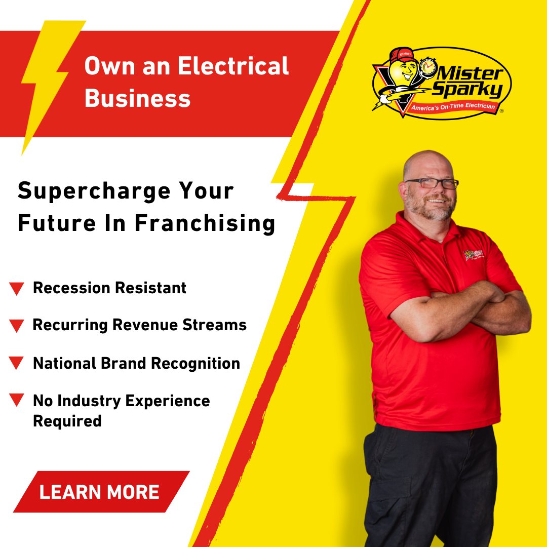 Mister Sparky - "America's On-Time Electrician" Facebook ad