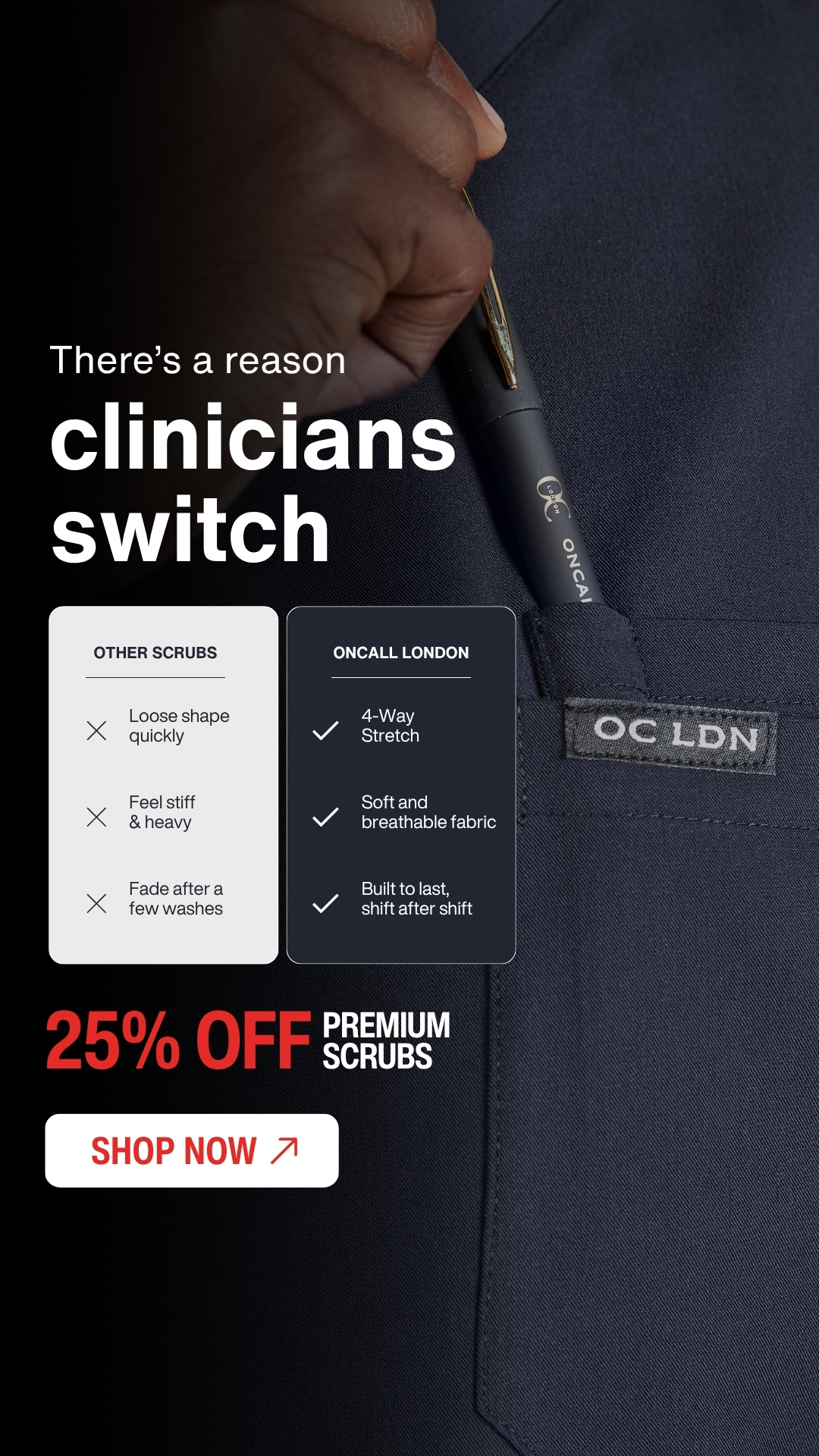 oncall.london Facebook ad