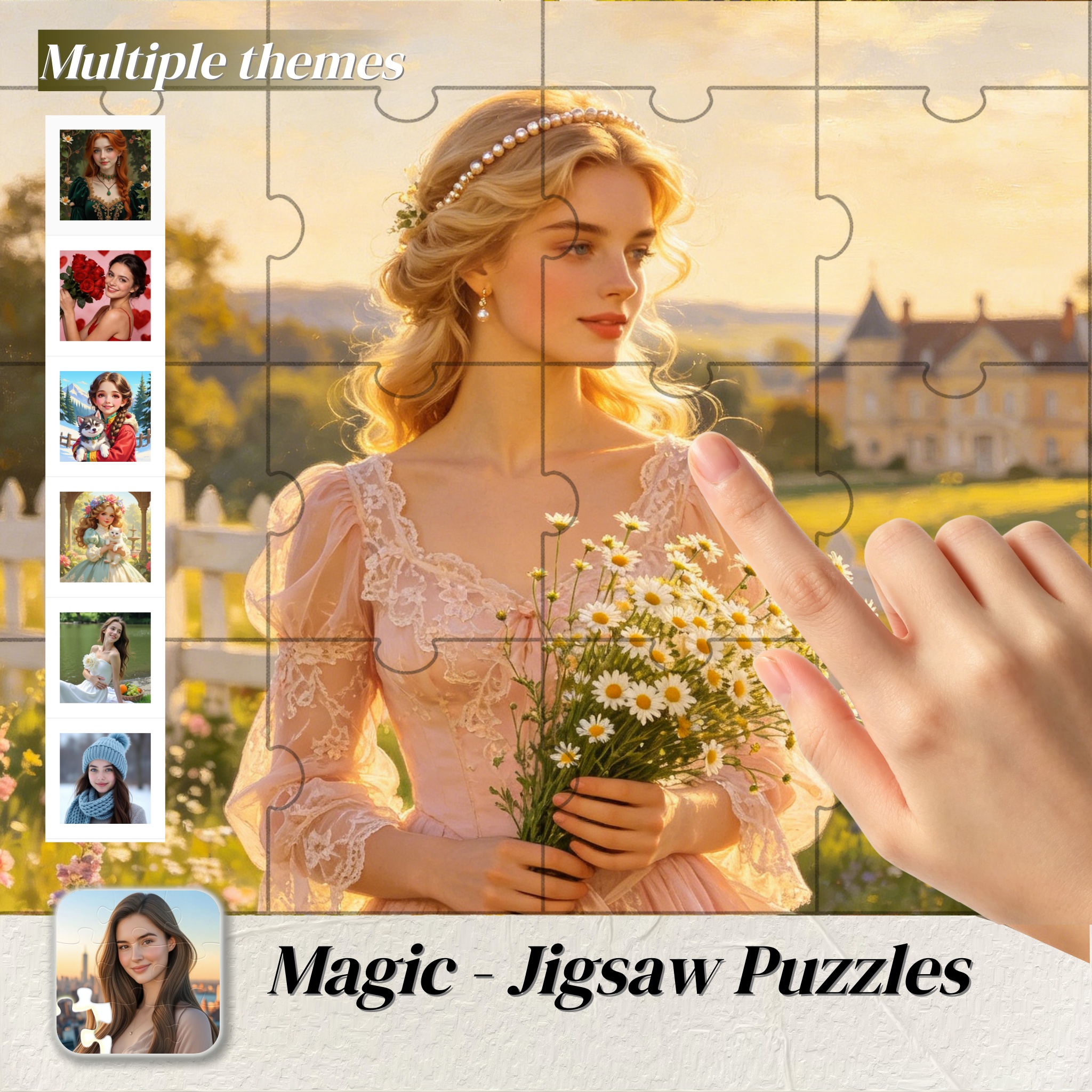 Magic - Jigsaw Puzzles Facebook ad