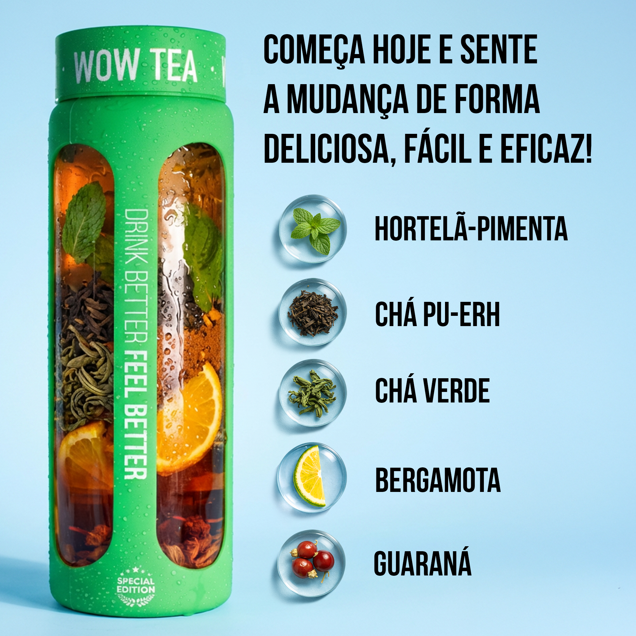 WOW TEA Portugal Facebook ad