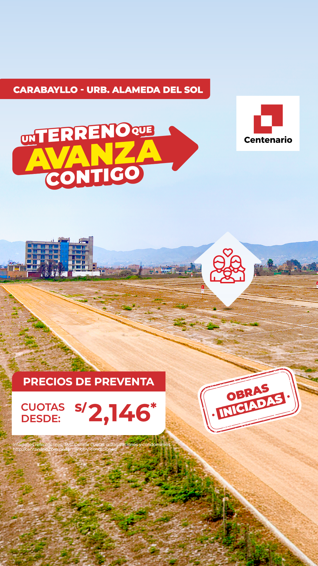 Centenario Urbanizaciones Facebook ad