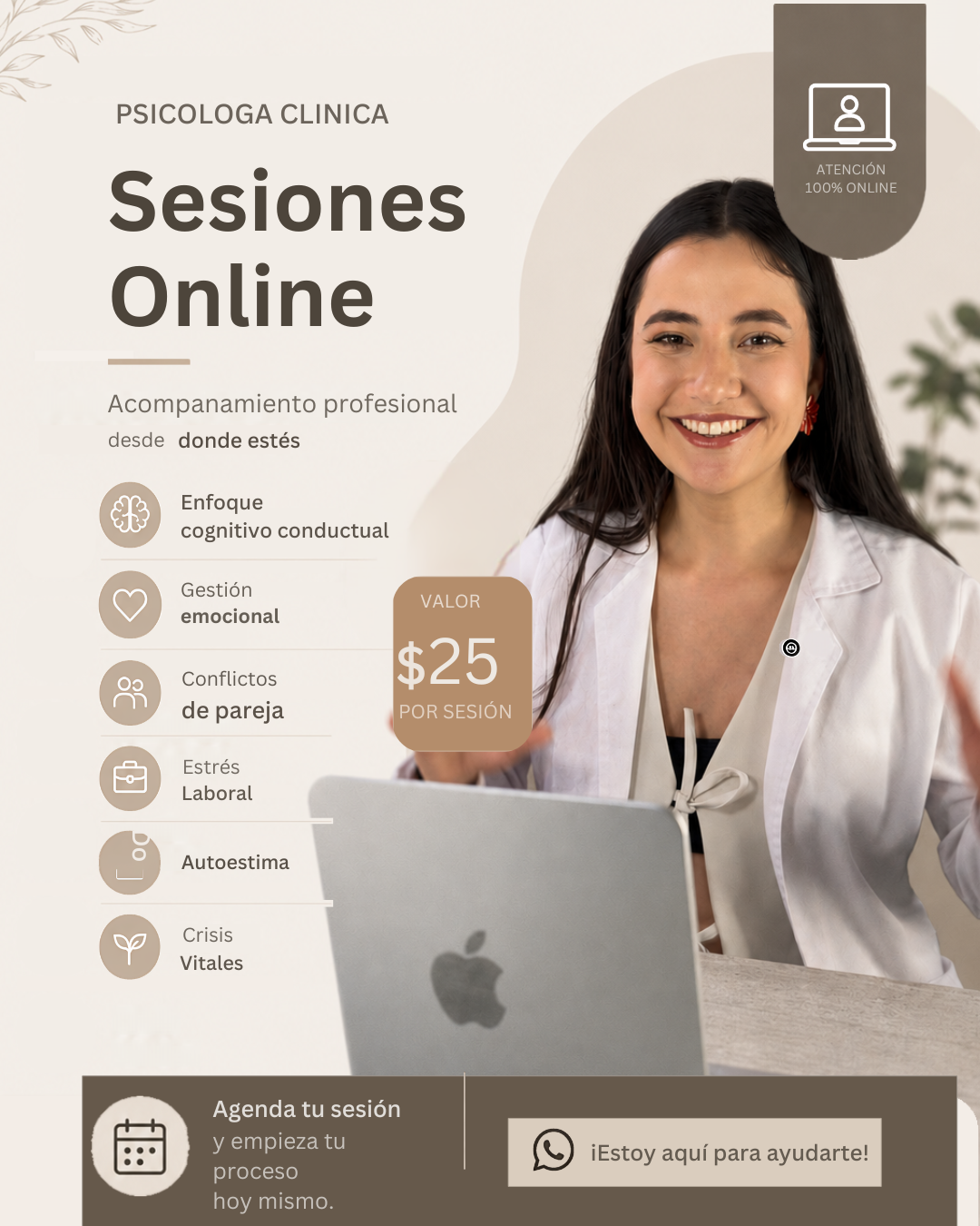 Psicologa Clínica Angie Paladines Facebook ad