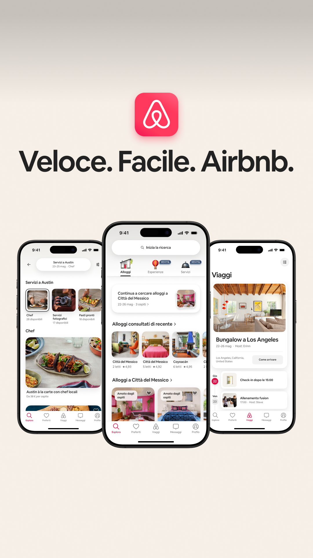 Airbnb Facebook ad