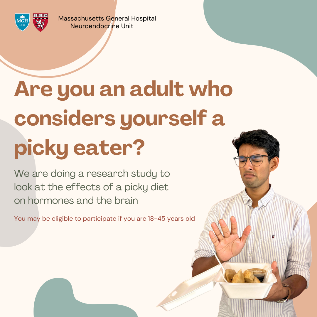 The Pituitary Center at MGH Facebook ad: Rally | Seeking adults with eating difficulties for…