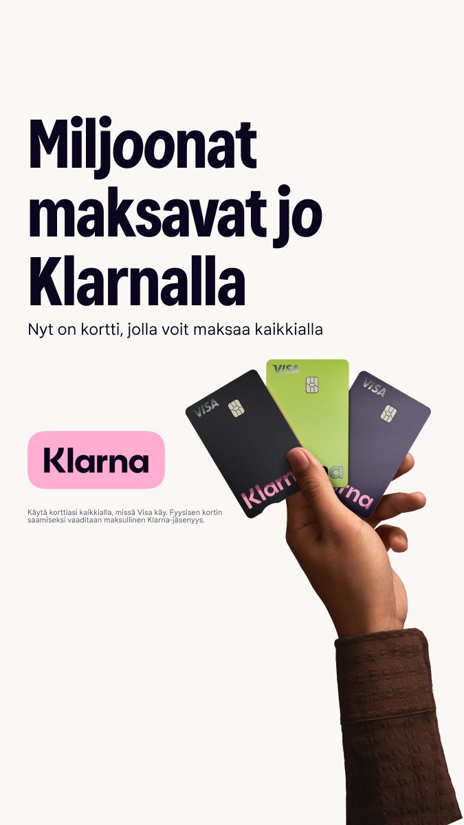 Klarna Facebook ad