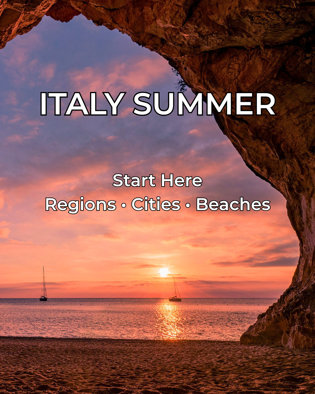 Holiday Visit Italy Facebook ad: Italy in summer is amazing… if you pick…