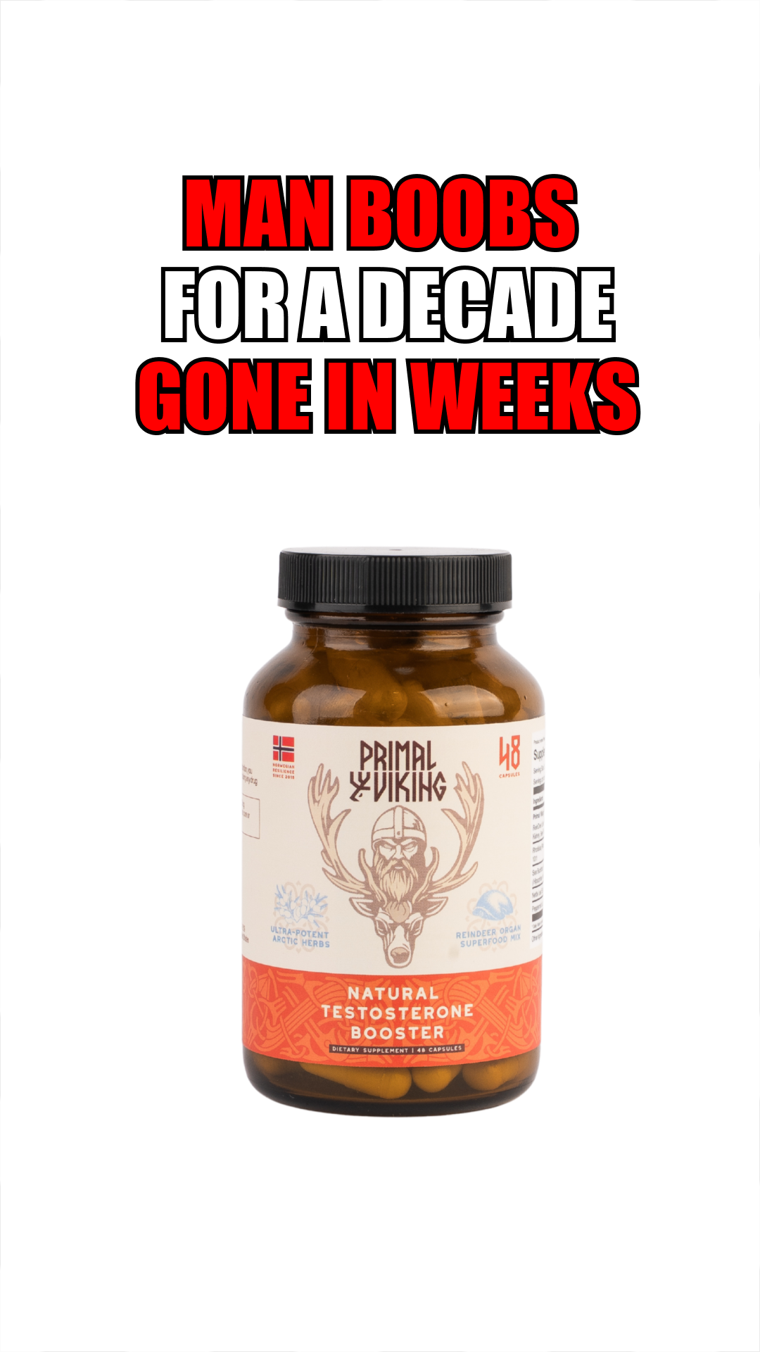 Primal Viking Facebook ad