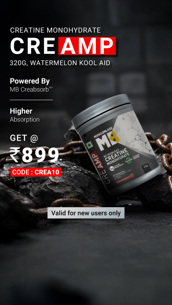 MuscleBlaze Facebook ad