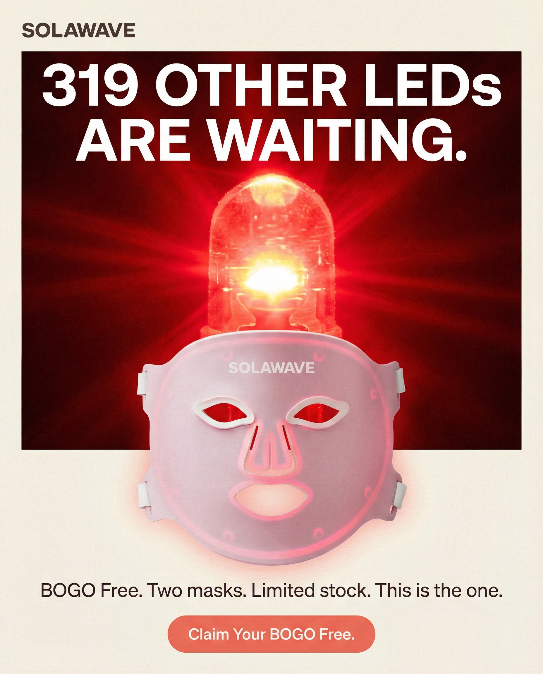 Solawave Facebook ad