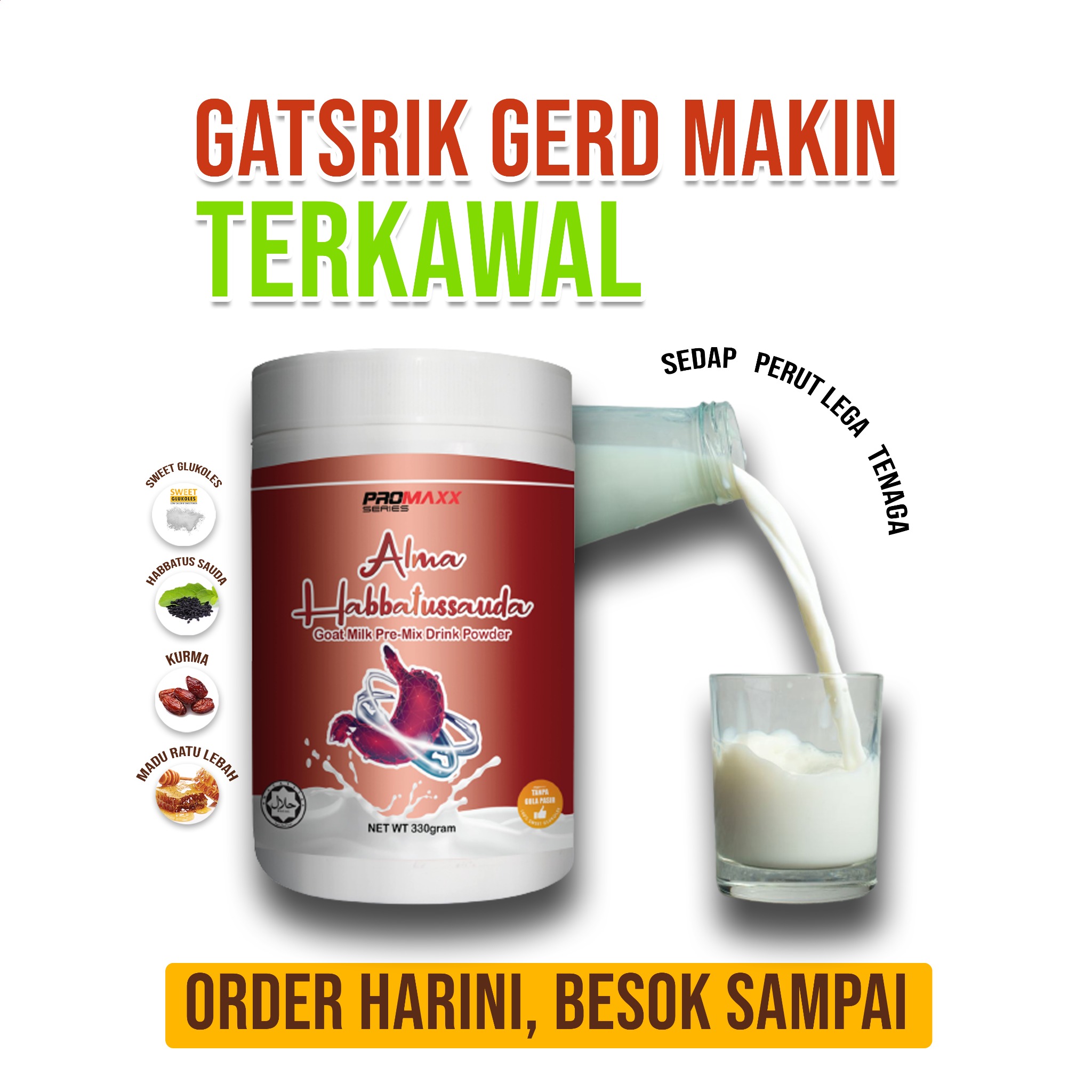 Alma Habbatussauda Malaysia Facebook ad: WASAP SEGERA >>>