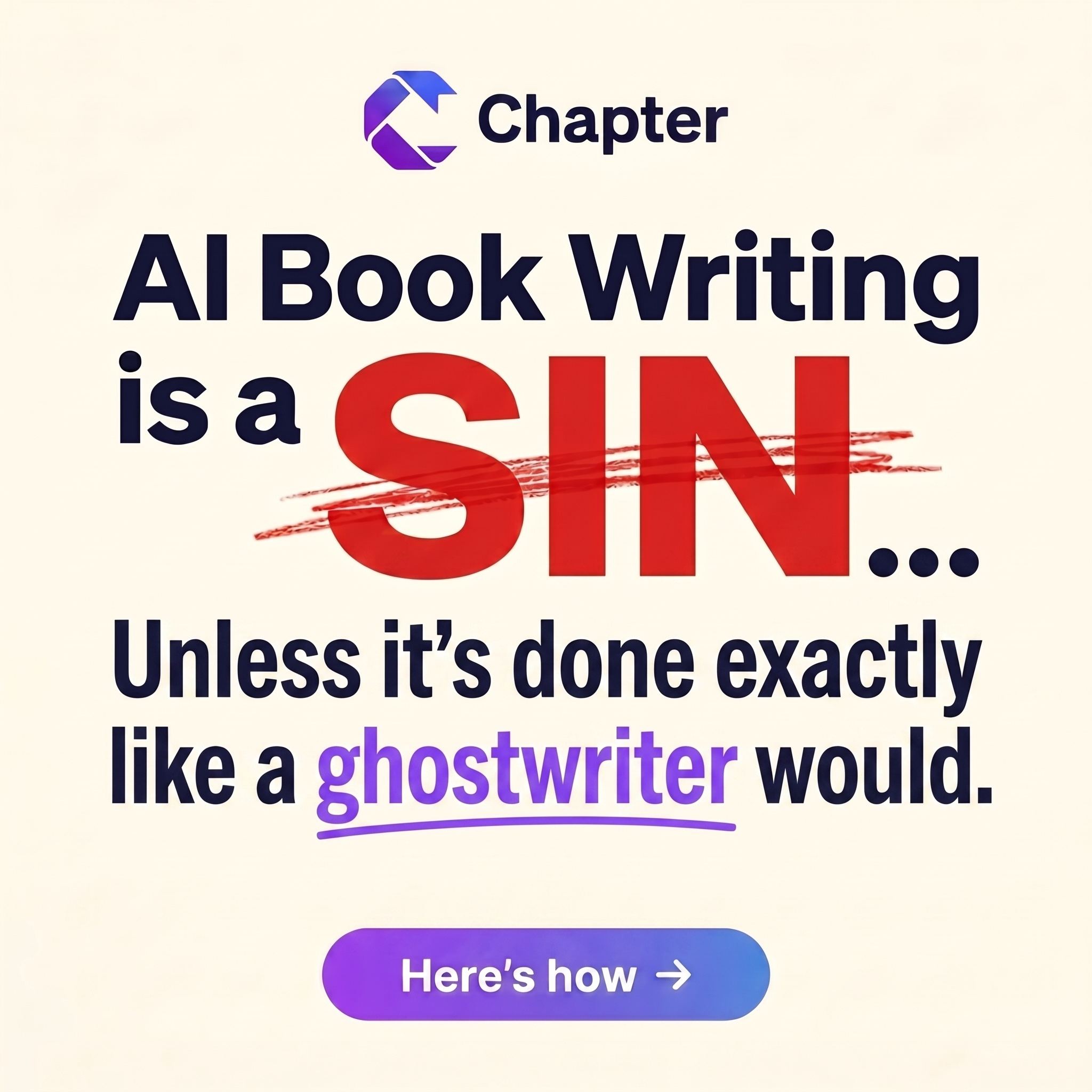 Chapter.pub Facebook ad
