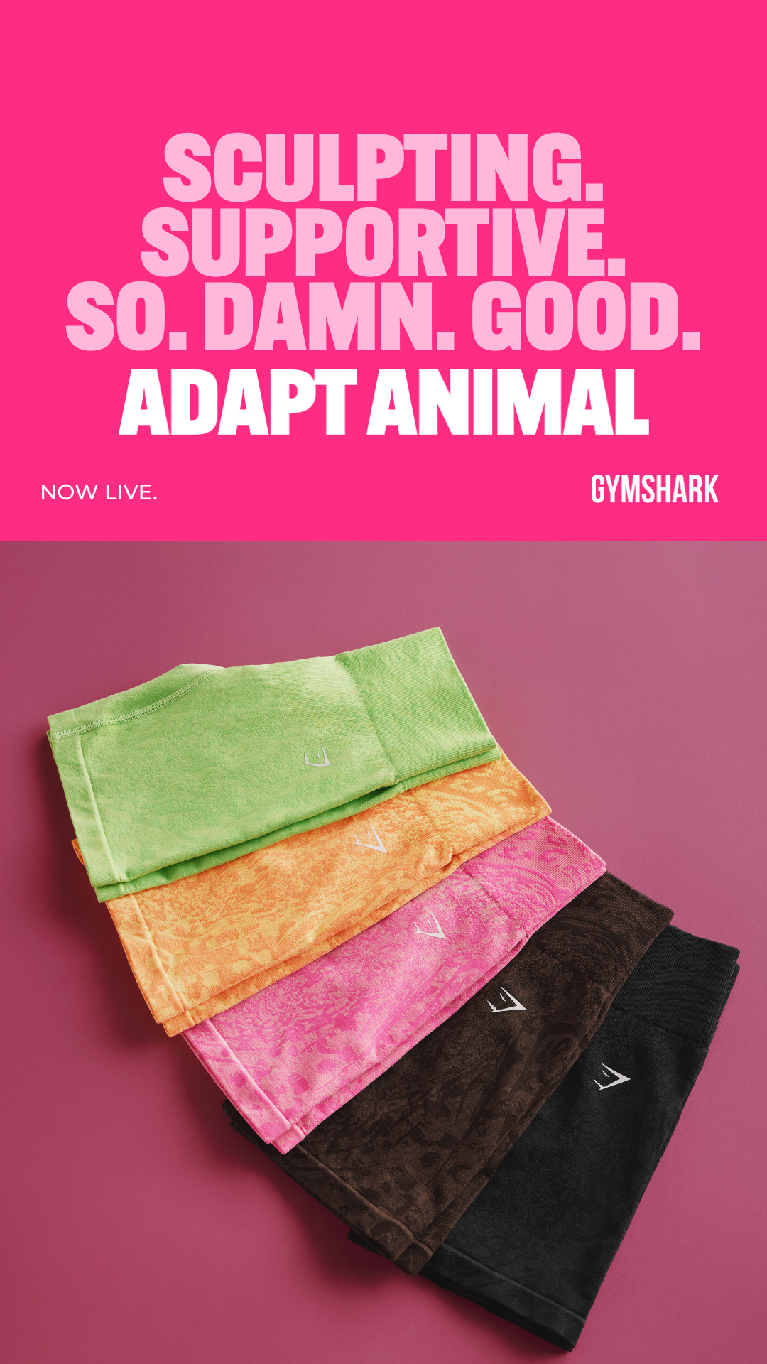 Gymshark Facebook ad