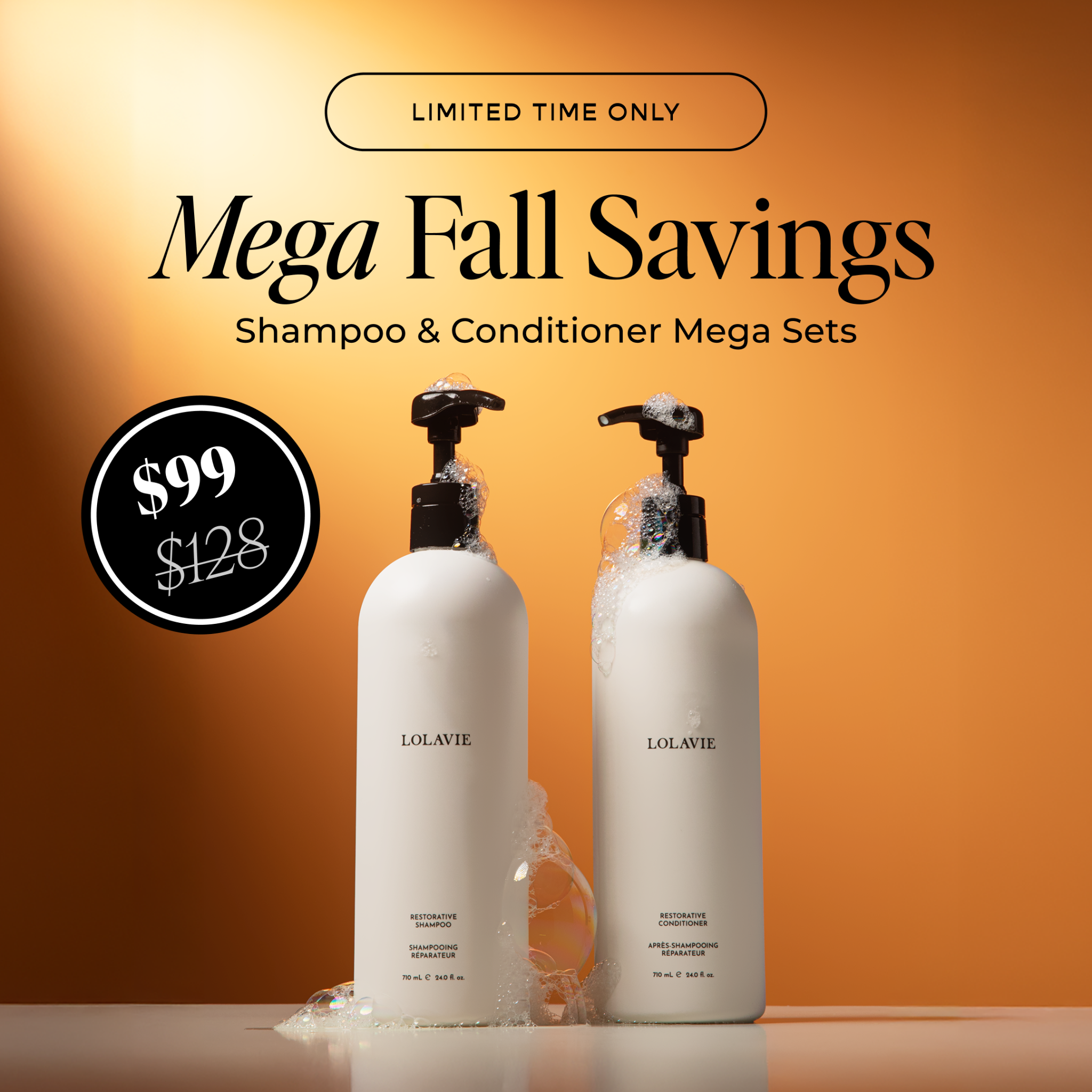 LolaVie Facebook ad: Mega FALL Savings at LolaVie