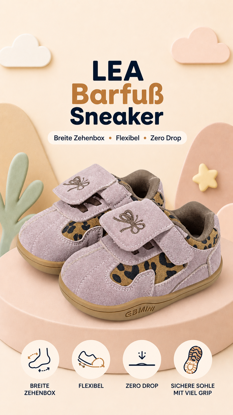 Ebmini - Kinder Barfußschuhe Facebook ad