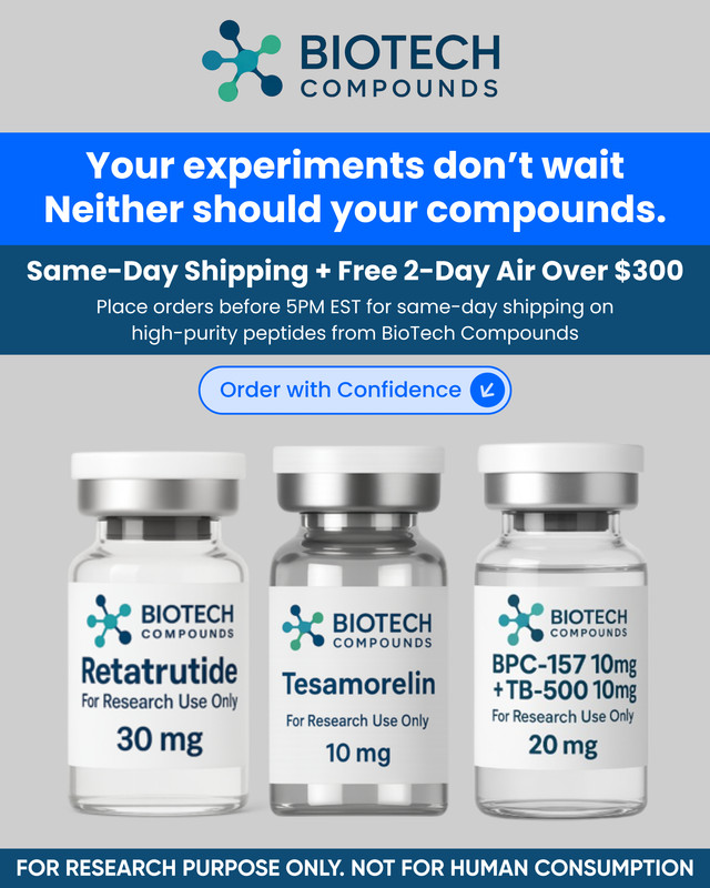 Biotechcompounds Facebook ad: Hormones done right: better options, lower prices, zero…