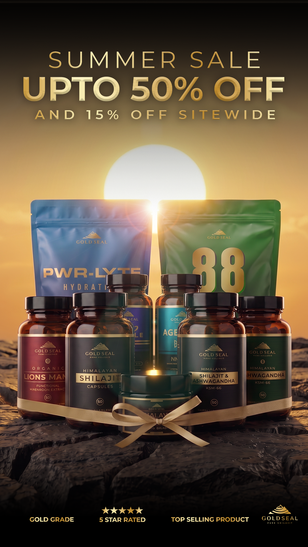 Gold Seal Shilajit Facebook ad