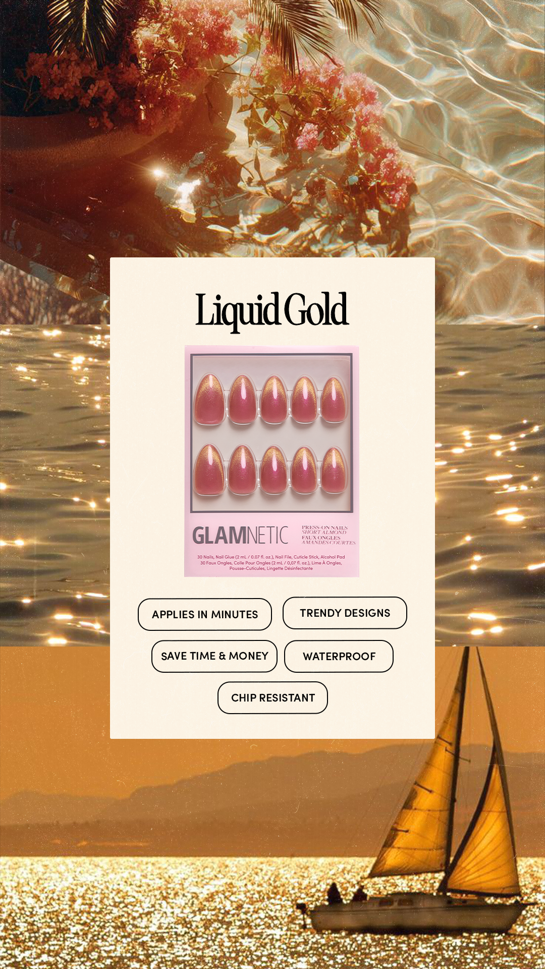 Glamnetic Facebook ad