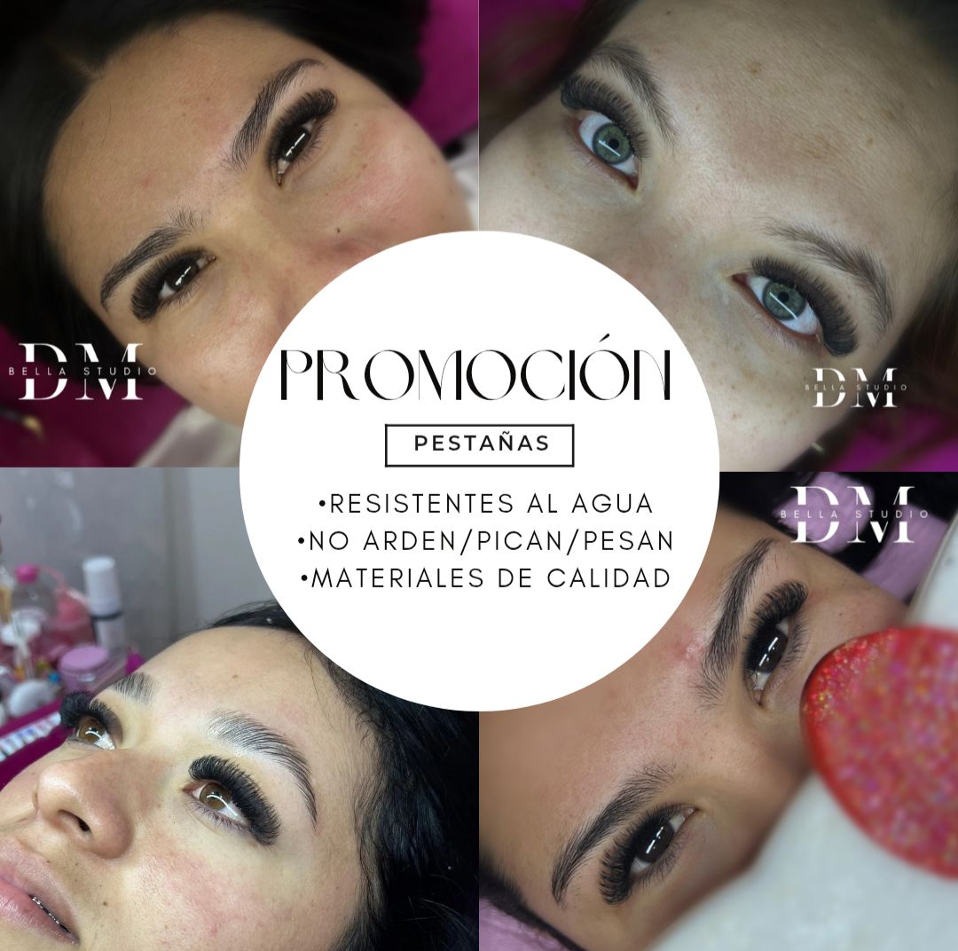 Bella Lashes DM Facebook ad: Que bonita te ves hoy!