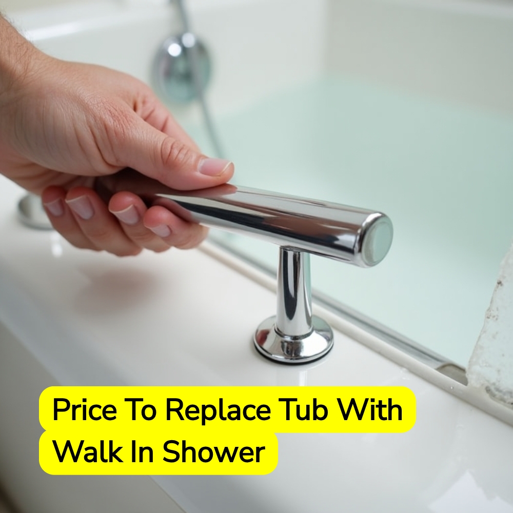 SearchConnect Innovate Facebook ad: Price To Replace Tub With Walk In Shower?