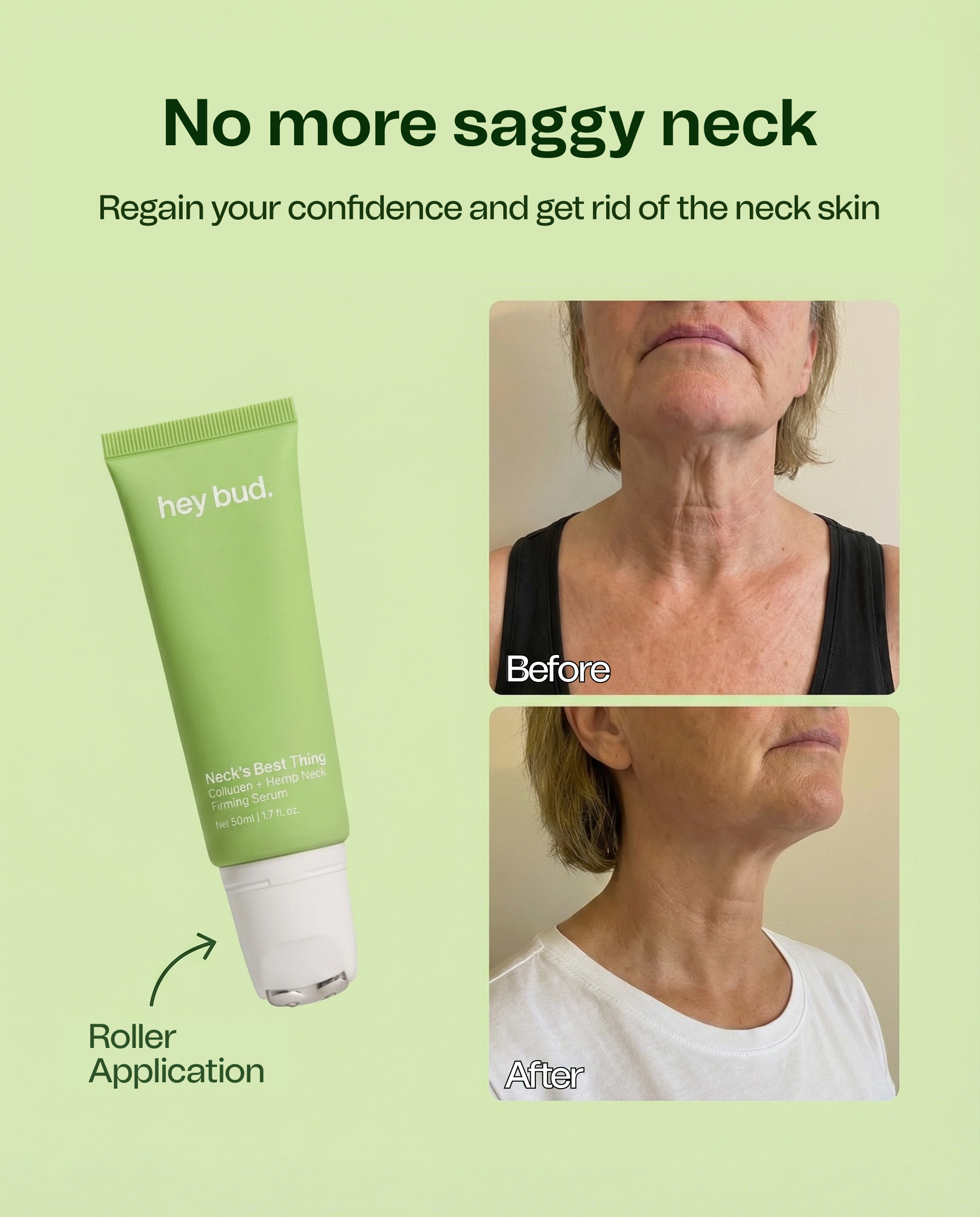 Hey Bud Skincare Facebook ad