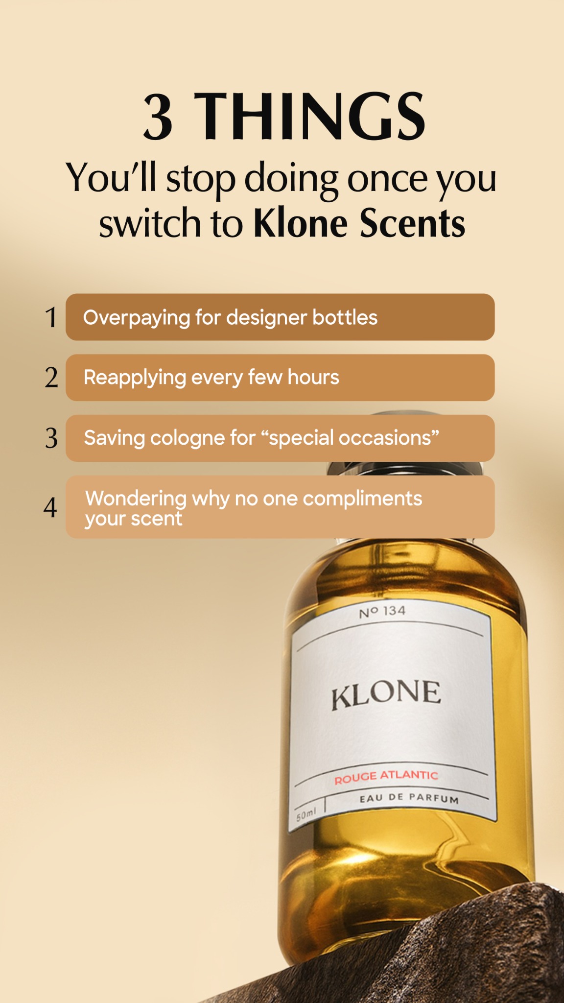 Klone Scents Facebook ad