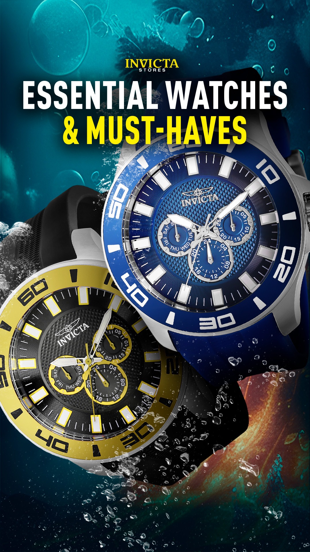 Invicta Stores. Facebook ad